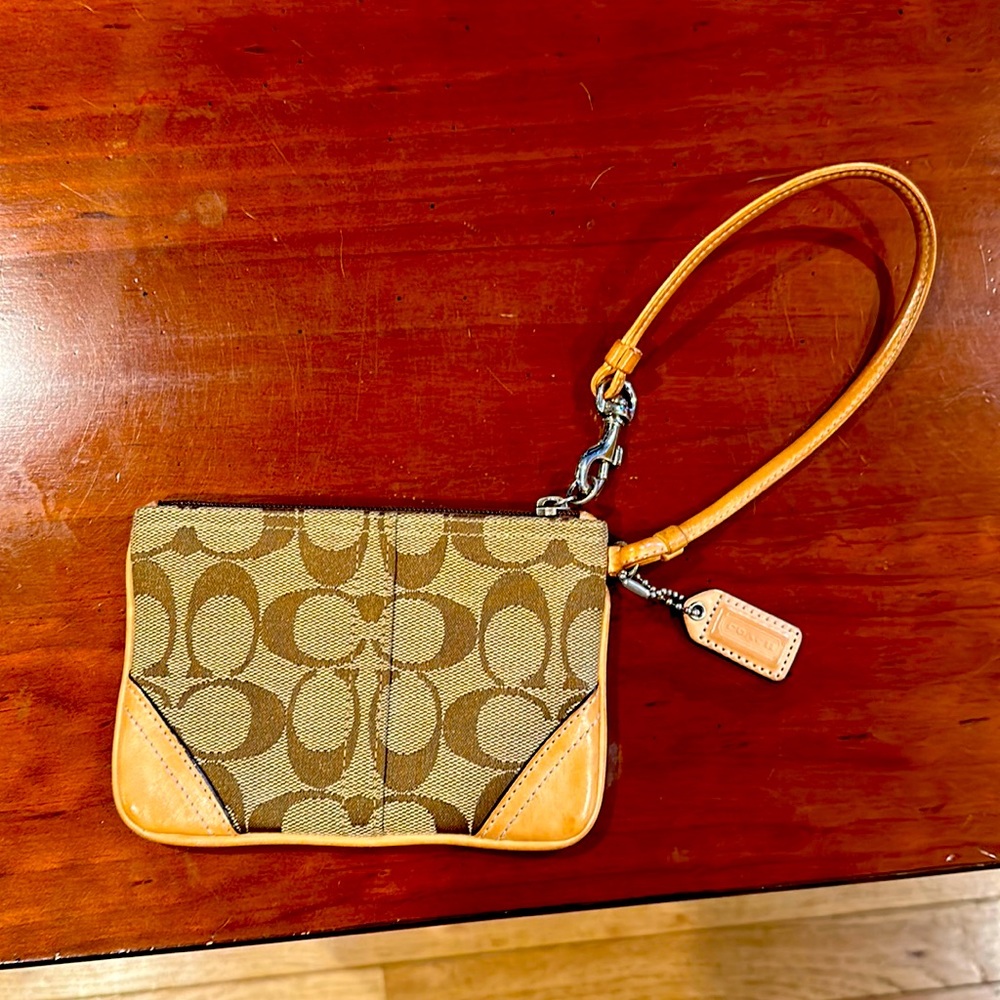 Coach wristlet